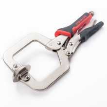 Metal portable table tool carpenter vise grip locking clip plier C type woodwork woodworking welding wood clamp face clamp